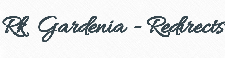 Rk Gardenia - Redirects Logo
